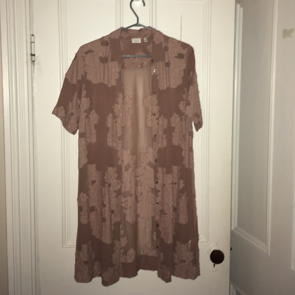 Aritzia Wilfred floral blouse dress, xs